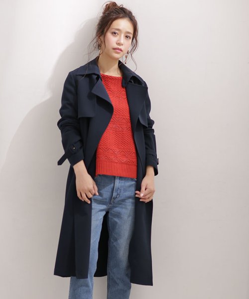 セール ナノ ユニバース Nano Universe 防シワ3wayトレンチコート Magaseek