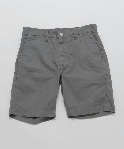 SHIPS MEN(シップス　メン)/GROWN&SEWN: Hampton Short － Feather Twill/グレー