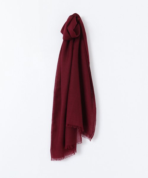 URBAN RESEARCH(アーバンリサーチ)/WORK NOT WORK　CASHMERE STOLE/BORDEAUX