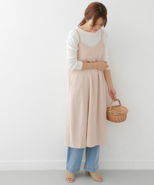 URBAN RESEARCH DOORS(アーバンリサーチドアーズ)/キャミワンピース/PINKBEIGE