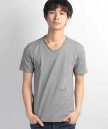 JEANS MATE(ジーンズメイト)/【OUTDOOR　PRODUCTS】スラブVネックTシャツ/モクグレー