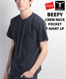 JEANS MATE/【HANES】BEEFY‐T　ポケットTシャツ/500197190