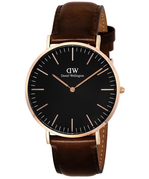 Daniel Wellington(ダニエル・ウェリントン)/【至極の逸品】Daniel　Wellington(ダニエルウェリントン)　DW00100125/ダークブラウン系