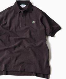 SHIPS MEN(シップス　メン)/LACOSTE(ラコステ):【SHIPS別注】70's　ドロップテイル　ポロシャツ/キャメル