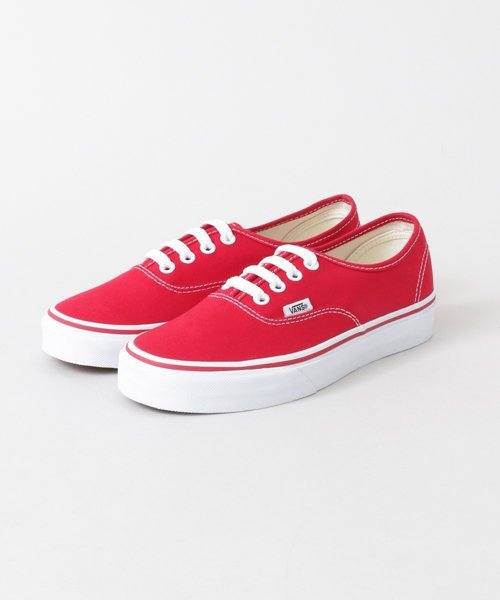 URBAN RESEARCH(アーバンリサーチ)/VANS　AUTHENTIC/RED