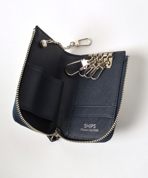 Ships Saffiano Leather イタリアンレザー キーケース シップス メン Ships Men Magaseek Ships Saffiano Leather イタリアンレザー キーケース シップス メン Ships Men Magaseek