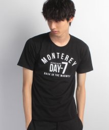 JEANS MATE(ジーンズメイト)/【FORT　POINT】ロゴプリントTシャツ/ブラックD