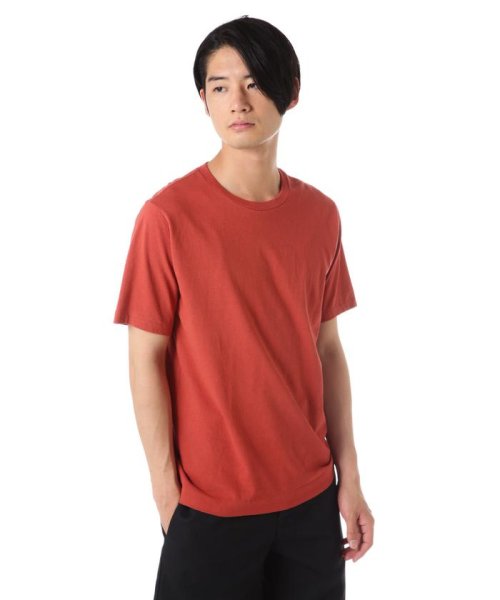 MHL.(エムエイチエル)/COTTON LINEN JERSEY/レッド