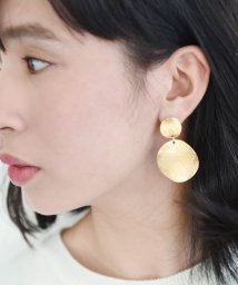 marjour(マージュール)/METAL PLATE PIERCE/ゴールド