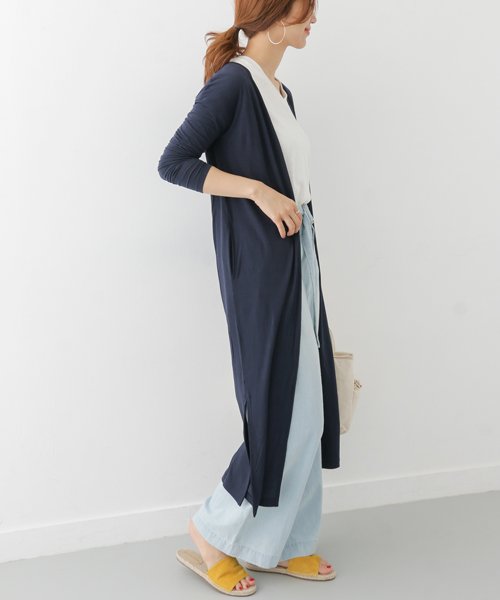 セール サイドスリットロングカーデ アーバンリサーチドアーズ Urban Research Doors Magaseek