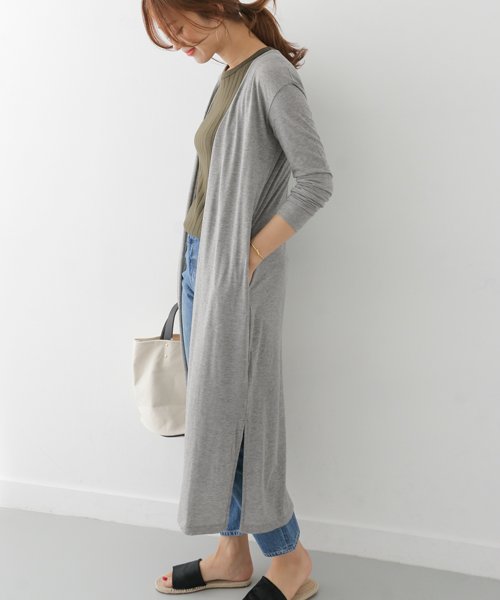 セール サイドスリットロングカーデ アーバンリサーチドアーズ Urban Research Doors Magaseek