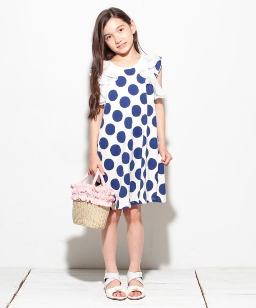 Kids天竺水玉ワンピース ロぺピクニックキッズ Rope Picnic Kids Magaseek