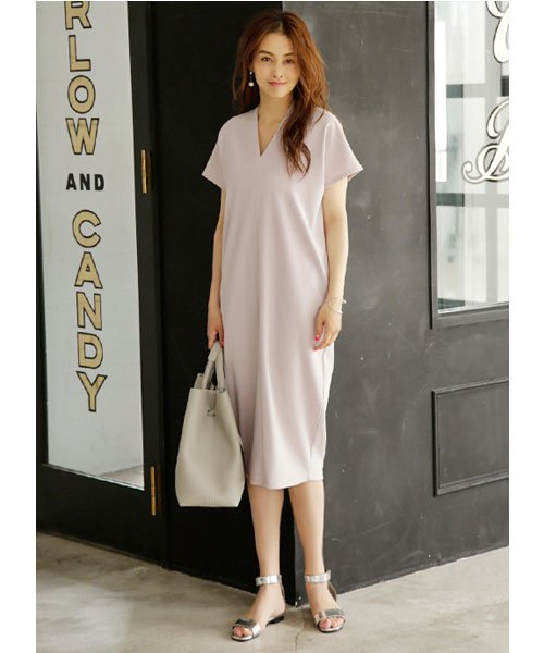 サマーリラックスvネックワンピース ロング スタイルデリ Style Deli Magaseek サマーリラックスvネックワンピース ロング スタイルデリ Style Deli Magaseek