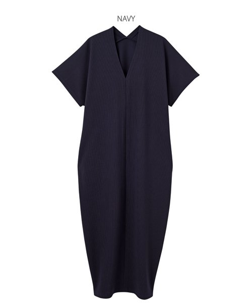 サマーリラックスvネックワンピース ロング スタイルデリ Style Deli Magaseek