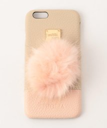 NOLLEY’S(ノーリーズ)/【IPHORIA/アイフォリア】 ファー付iPhone Case (for iPhone6/6S)/レッド・ピンク系4