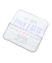 PINK-latte(ピンク　ラテ)/ロゴプリントタオル/ライトパープル（081）