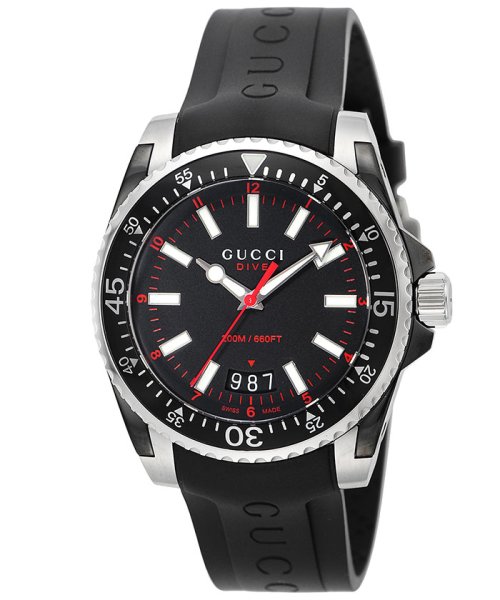 GUCCI(グッチ)/GUCCI(グッチ)　腕時計　YA136303/ブラック