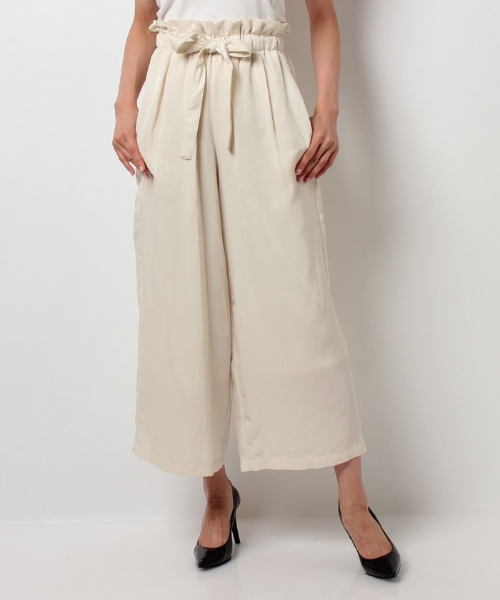 セール サテンピーチワイドパンツ ロペピクニック Rope Picnic Magaseek