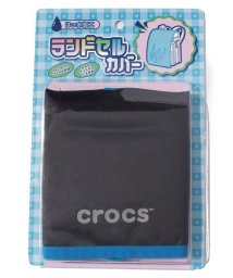 crocs(KIDS WEAR)(クロックス（キッズウェア）)/CROCSランドセルカバー/ブラック×ブルー