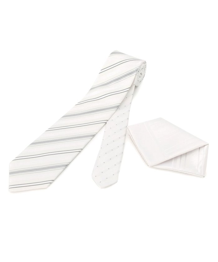 フォーマルストチーフセット メンズ ネクタイ チーフ 結婚式