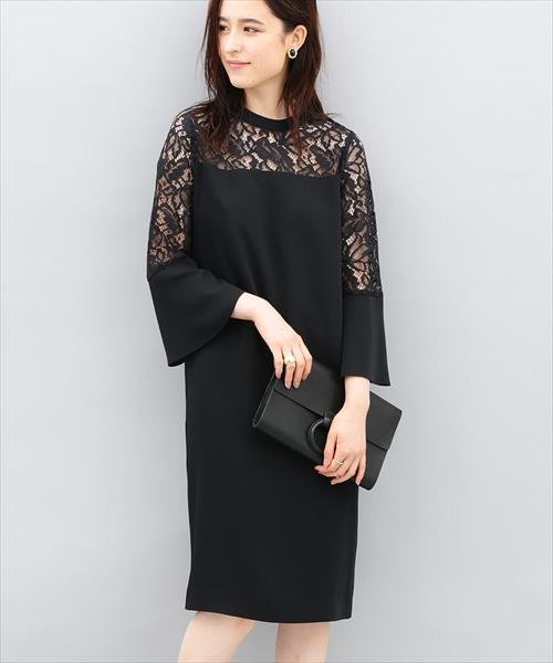 クーポン開催中 レース切替ワンピース アダム エ ロペ Adam Et Rope Magaseek