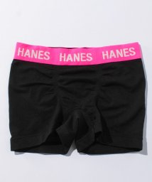 JEANS MATE(ジーンズメイト)/【HANES】カラーウエストシームボクサーパンツ/ピンク