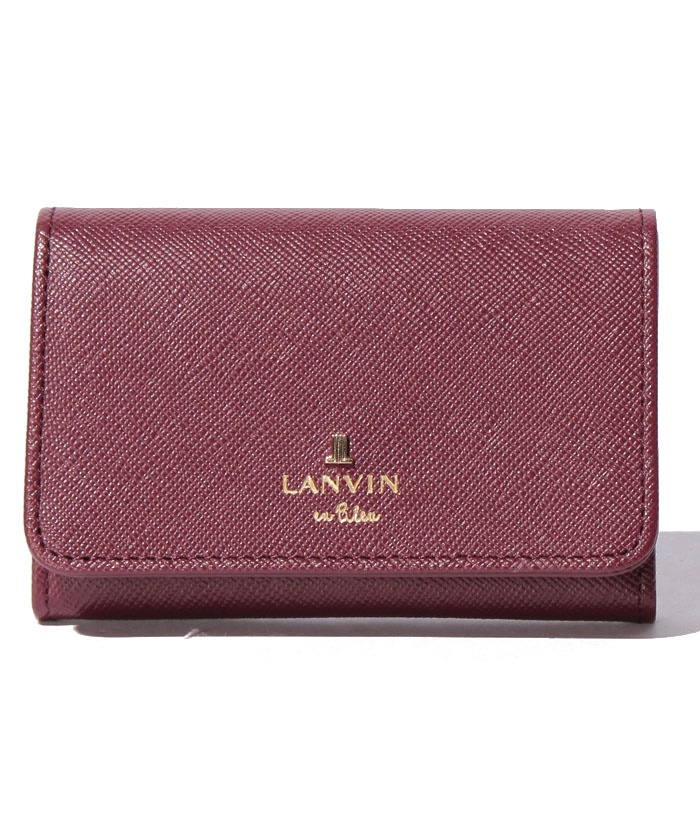 ランバン オン ブルー LANVIN en Bleu ルナ 名刺入れ （ピンク