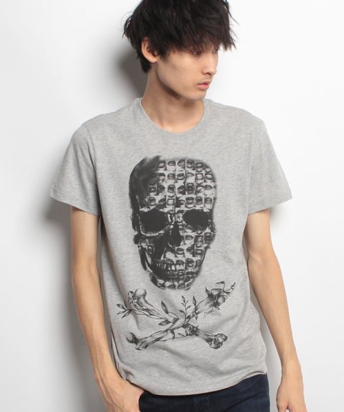 DIESEL(ディーゼル)/DIESEL(アパレル)　00SQRZ　0091B　912　T‐SHIRTS/グレー