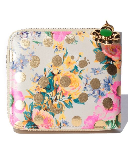 ドットフラワーネコ 折財布 ツモリチサトキャリー Tsumori Chisato Carry Magaseek