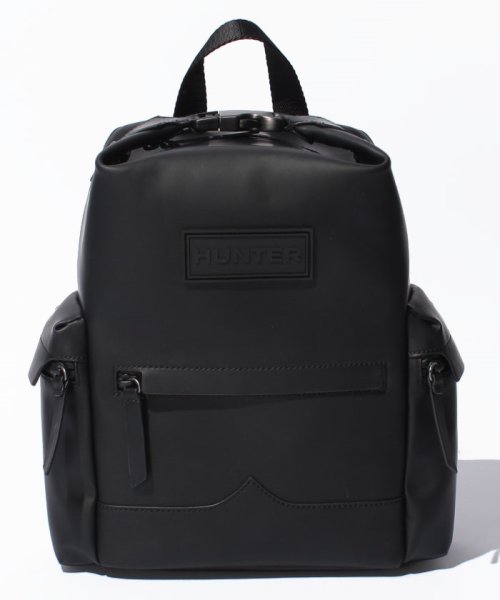 HUNTER(ハンター)/ORG　M　TOPCLIP　BACKPACK　RUB　LTH/ブラック