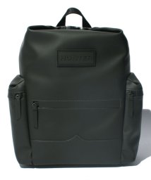 HUNTER(ハンター)/ORG　TOPCLIP　BACKPACK−RUB　LTH/ダークオリーブ