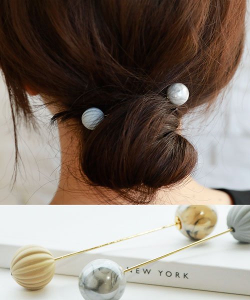 セール マーブルとギャザーボールのヘアバトン コレカラ Colleca La Magaseek セール マーブルとギャザーボールのヘアバトン コレカラ Colleca La Magaseek