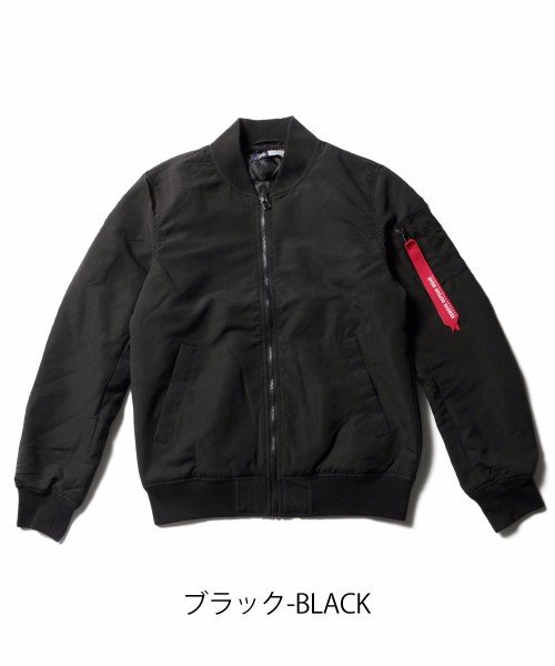 スプ Spu ポリエステルピーチ起毛薄中綿ma 1 ザ カジュアル The Casual Magaseek