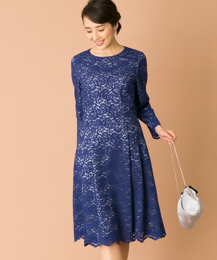 セール 総レースワンピース n レリアンプラスハウス Leilian Plus House Magaseek