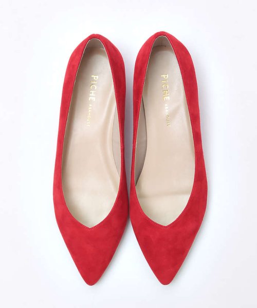 Au BANNISTER(AuBANNISTER)/2cmウェッジポインテッドパンプス/RED