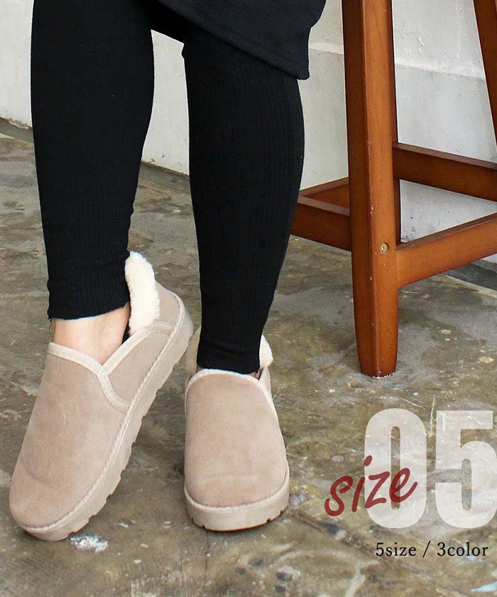 セール ローカット ムートンブーツ レディース ショート ブーツ ボア 暖かい 靴 即納 ミニミニストア Miniministore Magaseek