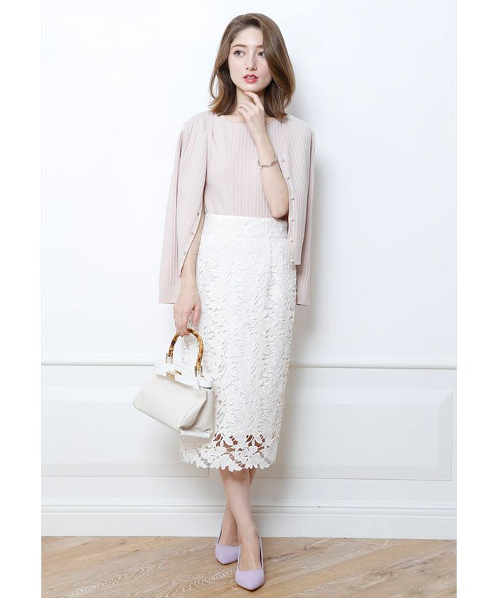 Andgirl 4月号掲載 スプリングレースタイトスカート マイストラーダ