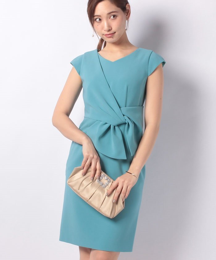 Jusglitty 10th Anneiversary ベルト付きフレアワンピース ラベンダー Jusglitty ジャスグリッティー Dresslova Com