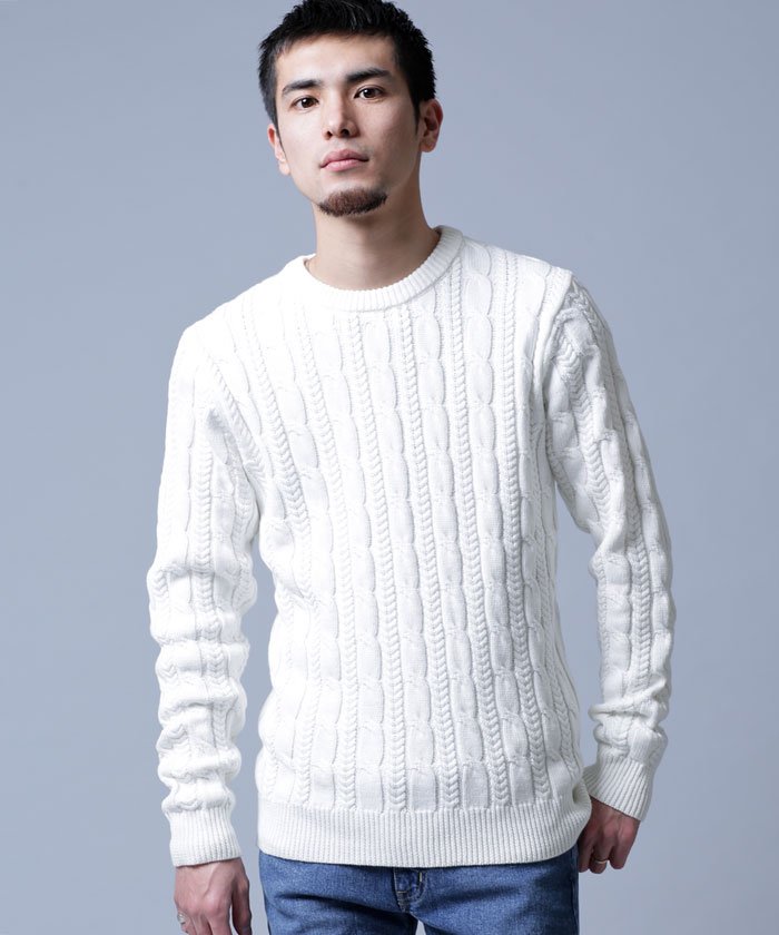 光 ラジカル スペクトラム 白い セーター メンズ コーデ Jicpa Nagano Jp