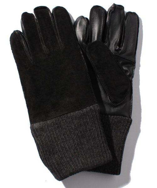 JEANS MATE(ジーンズメイト)/3Dレザー手袋/ブラック