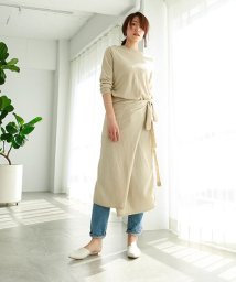 marjour(マージュール)/SPRING　WRAP　ONEPIECE/ベージュ