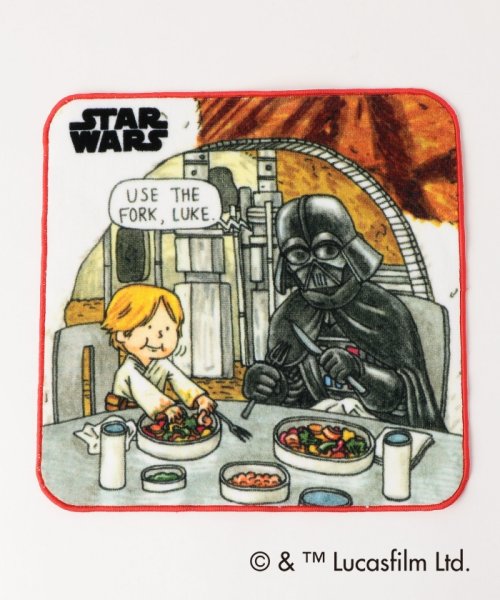 green label relaxing （Kids）(グリーンレーベルリラクシング（キッズ）)/【STAR・WARS（スター・ウォーズ）】 DARTH VADER+SONミニタオル/RED