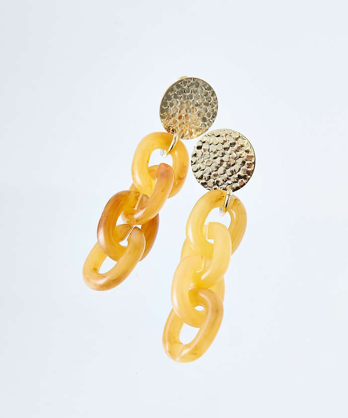 ○べっこうチェーンイヤリング(500739869)｜阪急百貨店公式通販サイト