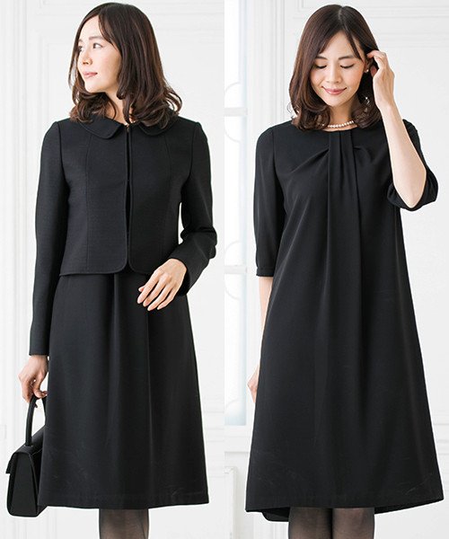 セール 礼服 喪服 卒業式 セレモニー対応 ステンカラージャケット フレアワンピース セットアップスーツ フォルムフォルマ Form Forma Magaseek