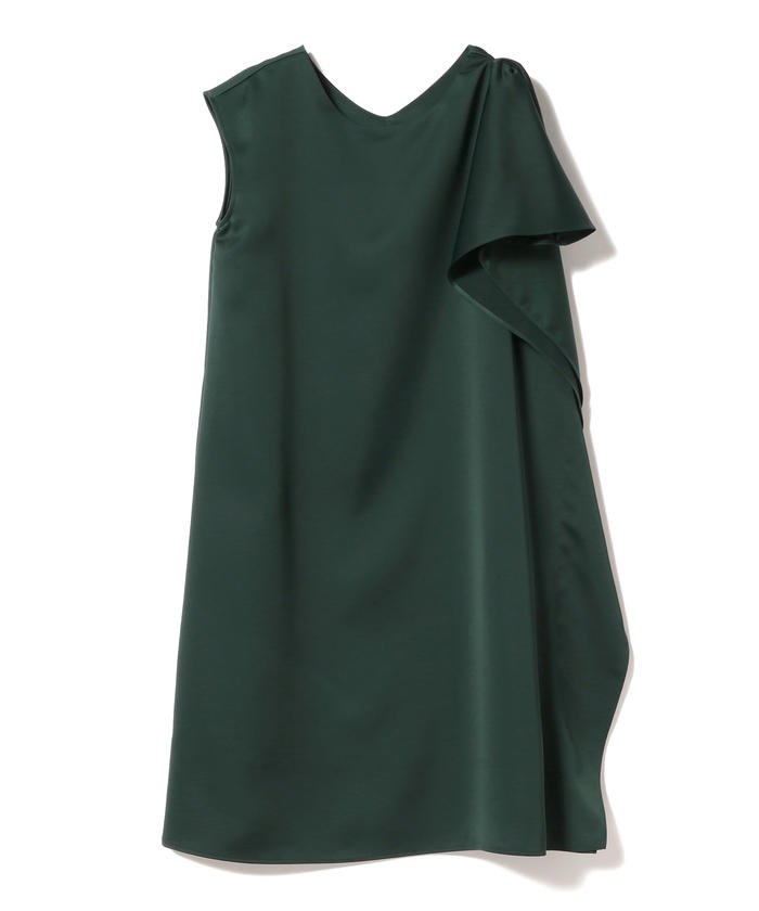 セール Ray Beams サテン アシメ ラッフル ワンピース ビームス アウトレット Beams Outlet Magaseek