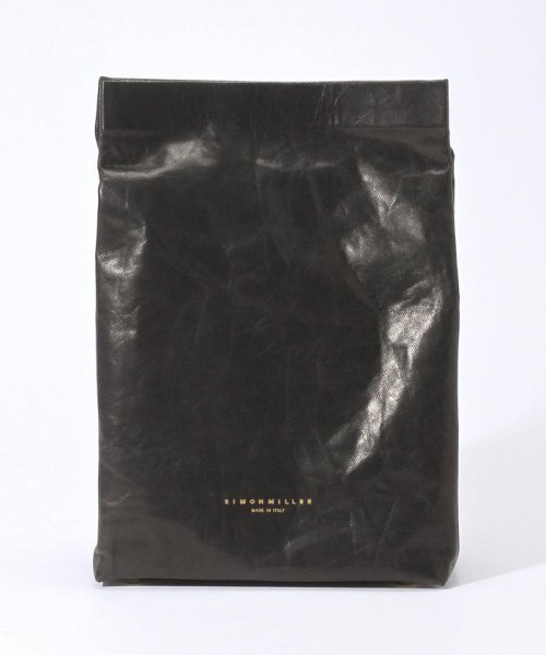 TOMORROWLAND GOODS(TOMORROWLAND GOODS)/Simon　Miller　LUNCHBAG　20　レザークラッチバッグ/19ブラック