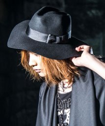 CIVARIZE(シヴァーライズ)/CIVARIZE【シヴァーライズ】Widow中折れビッグフェルトハット/ブラック