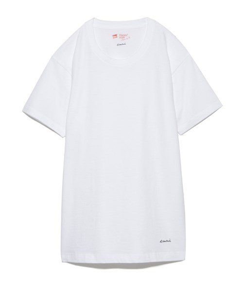 OTHER(OTHER)/【Hanes】2P JAPAN FIT クルーネックTシャツ/emmi/WHT