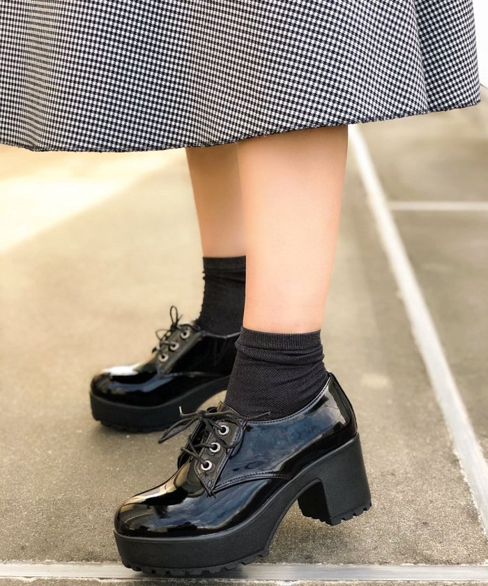 レディースレースアップ オックスフォードシューズ シュガーシュガー エナメル 靴 シューズの人気商品 通販 価格比較 価格 Com