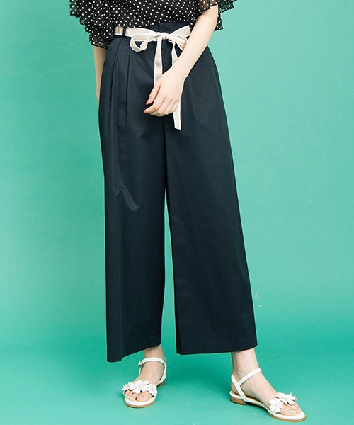 セール 30 Off Andgirl5月号掲載 グログランリボンベルト付きワイドパンツ トランテアン ソン ドゥ モード 31 Sons De Mode Magaseek セール 30 Off Andgirl5月号掲載 グログランリボンベルト付きワイドパンツ トランテアン ソン ドゥ モード 31 Sons De Mode Magaseek